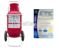 50kg Abc Dry Powder Fire Extinguisher Trolley Fire Extinguisher By