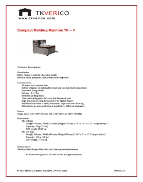 chocolate tempering machine TK-4