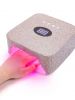 CORDLESS GEL UV LED NAIL LAMP MACHINE SPARKLE RHINESTONES DIAMOND 54W WIRELESS NAIL LAMP