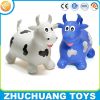 professional manufacturer for cheap pvc milk cow jumping toy inflatable animal