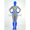 Lycra Spandex Leotard And Catsuit Full Body Adult Size Grey And Blue P