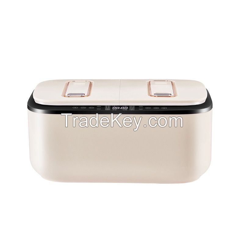 5L Dual Pot Rice Cooker Intelligent Touch Control Household Double Inner Pot Electric Rice Cooker With 12 Cooking Menus