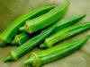 baby corn, drumstick vegetable, okra, and green chili peppers