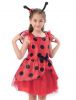 Miraculous Ladybug Costume for Girls, Kids Halloween Fancy Dress Up Outfit