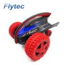 Flytec 015 RC Car 360 Degree Bouncing Rotation Devil Fish Crazy Gyro Truck Rock With Light RTR Red