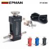 EPMAN- Universal Adjustable Manual Turbo Parts Racing Boost Controller 1-30 PSI (Color: Black, Blue, Red) Boost Tee Type EP-BC888