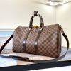 luxury Brand designer travel bag keepall monogram canvas handbag