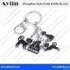 cat metal keychain for souvenir gift