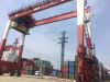 Used 40T/60T Rubber Tyre Mobile Harbour Port Container Gantry Crane for sales