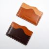 Leather card holder credit card holder