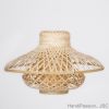 Bamboo Woven Celling Lamp Pendants Lampshade Home Decoration Lamp Shade