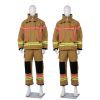 anti fire fireman clothing suit fire fighting equipmentAnti Aramid material Fire Fighting suit