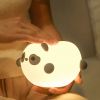 Factory Mini USB Cartoon Lighting Bed Led Cute Lamp Rechargeable Touch Silicone Panda Silicon Night Light