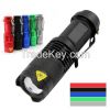 high power mini rechargeable LED flashlight