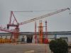 China popular 8tons QTD4522 luffing tower crane with 45m jib for high-rise building