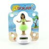 Solar Powered Dancing Hula Girl-Green Suit  (Colors Vary)