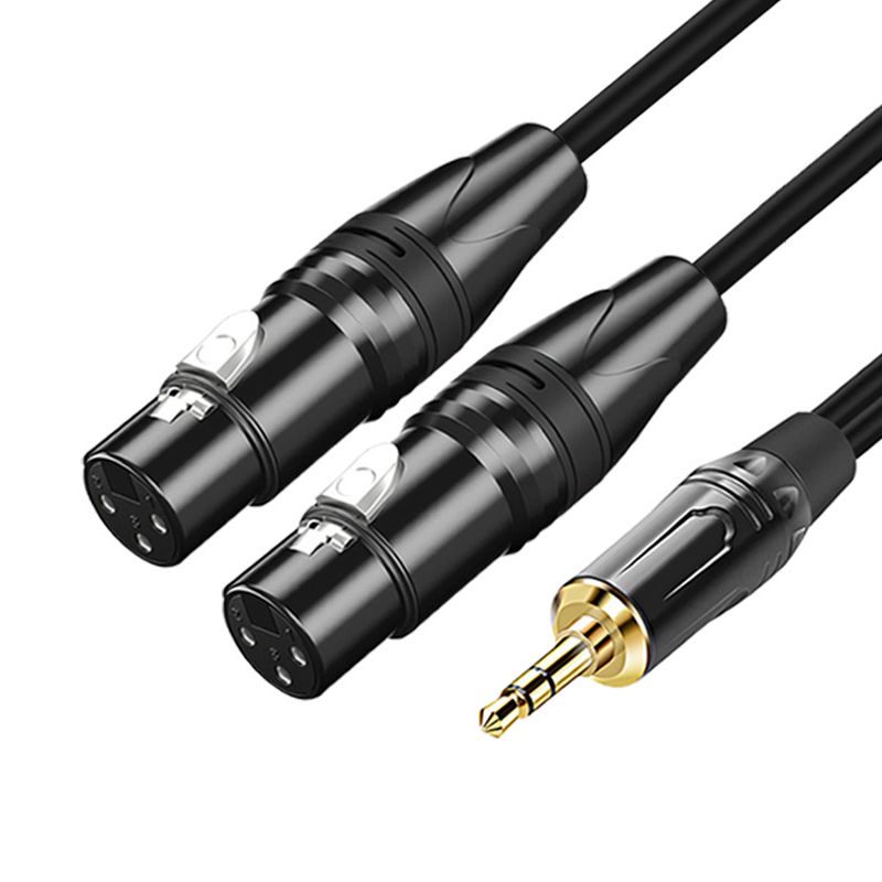 B2106 3.5mm Dual XLR Audio Cable