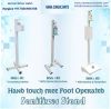 Hand touch free foot operated hand sanitizer stands