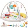 Joypony Baby Play Gym & Activity Mat, Soft Tummy Time Mat with 7 Detachable