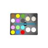 ES-PO-009 12 Customized Color and 2 Brushes 2 Glitter 2 Sponges