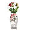 Hollow Vase Night Light Remote Control Night Lamp Vase Lamp Flowers Home Decor for Bedroom Reading Living Room Party Special Gifts