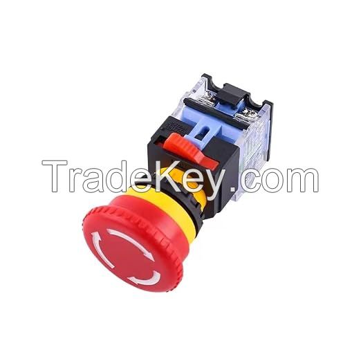 Industrial Emergency Stop Push Button 22mm Turn Release