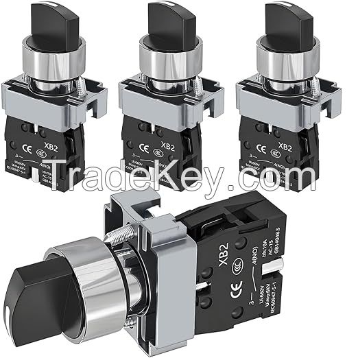 Industrial Selector Switch 22mm 2-Position Maintained