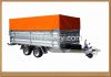 FLATBED Tarpaulin TRAILER Indyvidual orders trailers EC APPROVAL