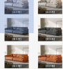 Three person sofa, Italian Baxter fabric sofa, living room, small unit, internet famous technology fabric sofa