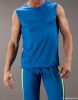 Wangjiang mens casual breathable tank top polyester singlet vest