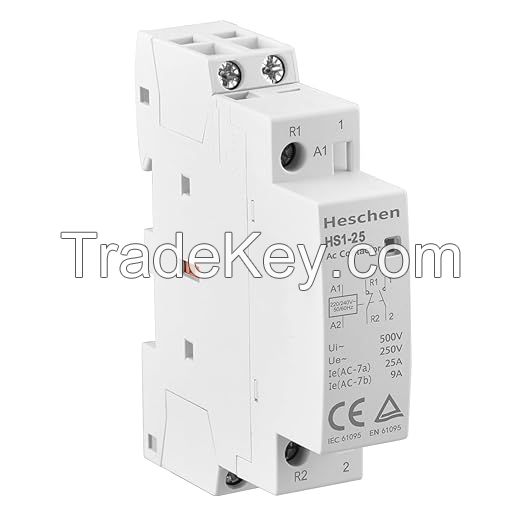24VDC Industrial Contactor 25A 3-Pole IEC 60947-4-1
