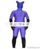 Green GouGou Sentai Lycra Spandex Super Hero Costume