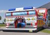 inflatable castle 0.55mm PVC bouncy house for kids commercial Low price inflatable car bouncer castle