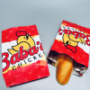 Custom Logo Greaseproof to Go Aluminum Foil Paper Bag Printing Hot Food Takeaway BBQ Kebab Bags for Fast Food