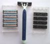 disposable razor, triple blade razor, twin blade razor, razor blade,