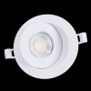 ETL 3CCT Adjustable Indoor pot Lights for Home 4 Inch LED Gimbal Recessed Slim Pot Light with Junction Box Directional Downlight