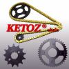 OEM Quality Motorcycle chain and sprocket set