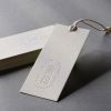 Embossing Hang Tags Tags for Clothing Personalized Tags Price Tag Swing Tags