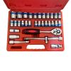 1/2" drive Socket Set Professional Socket Wrench Set Mechanic's Tool With Plastic Box