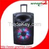 15inch Bluetooth professional speaker 2.0 outdoor stage trolley loudsp