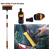 1.8m Bi-level telescopic car wash brush for Trucks,RV's