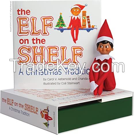 Elf on the Shelf:A Christmas Tradition (blue-eyed boy scout elf)