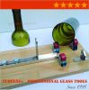 wood base wine glass cutting bottle glass cutter