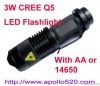 3W LED Focus CREE LED Torch