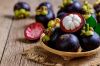 Mangosteen fruit, fresh fruit tropical Fruits