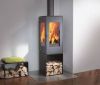 Modern Free Standing Electric Fireplaces Classic Decorative Wood with Remote Control Steel Insert for Indoor Use