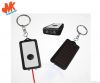 Solar Power rechargeble 2 LED Flashlight and 1 laser light Keychain