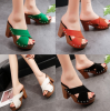 Womens Waterproof Platform Sandals Summer Roman Slippers Size