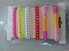 Fluorescent couples cartoon silicone bracelet