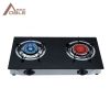 Glass Cooktop Gas Cooker Cooktop Part Glass Double Burner Gas Stove Infrared Burner